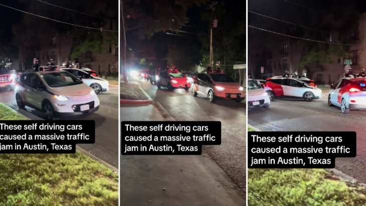 VIDEO - Des voitures autonomes se retrouvent bloquées et créent des bouchons