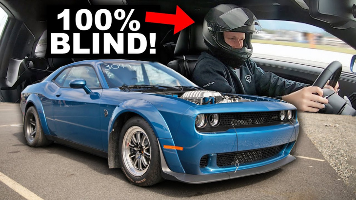 VIDEO - Un aveugle file à 193 km/h avec sa Dodge Challenger Hellcat de plus de 800 ch