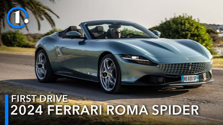 Essai - La Ferrari Roma Spider, la Dolce Vita à l'état pur