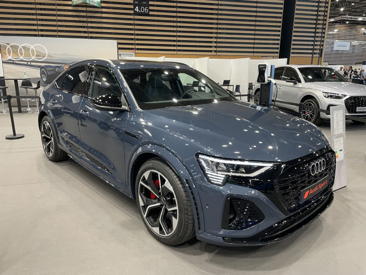 Audi SQ8 e-tron : la bête électrique ! En direct du salon de Lyon 2023