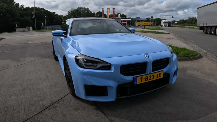 La BMW M2 poussée à ses limites sur l'Autobahn