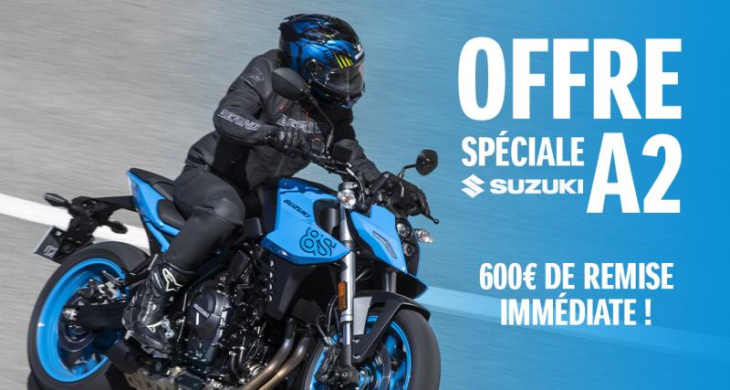Suzuki, la bonne affaire pour les permis A2