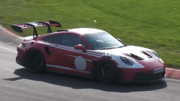Découvrez la Porsche 911 GT3 RS de Manthey à l'assaut du Nürburgring