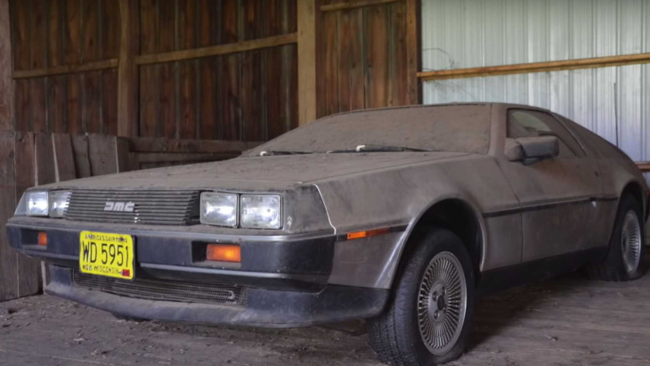 Une DeLorean de 1981 avec seulement 1600 km au compteur revoit la lumière du jour