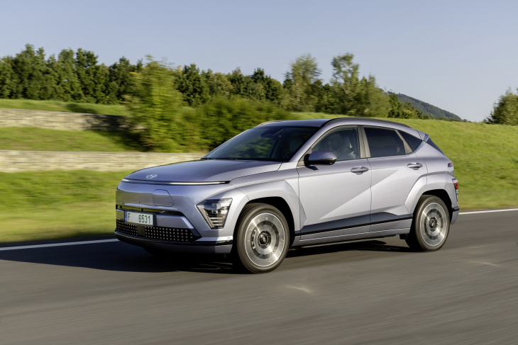 Essai Hyundai Kona Electric 65 kWh (2023) : plus fort et plus cher