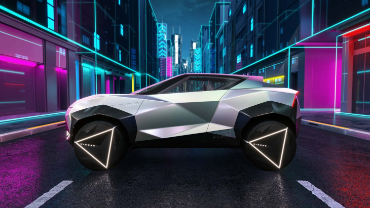 nissan, nissan hyper punk concept (2023) : une voiture pour les influenceurs