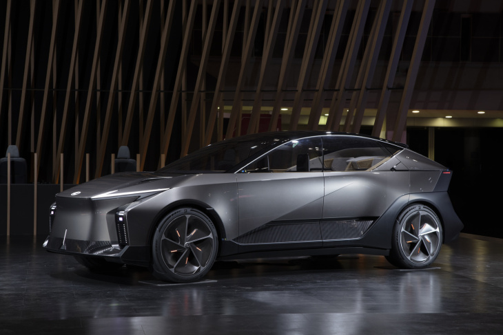lexus dévoile des concepts de véhicules électriques de nouvelle génération au japan mobility show 2023