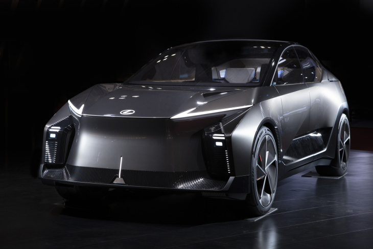 lexus dévoile des concepts de véhicules électriques de nouvelle génération au japan mobility show 2023