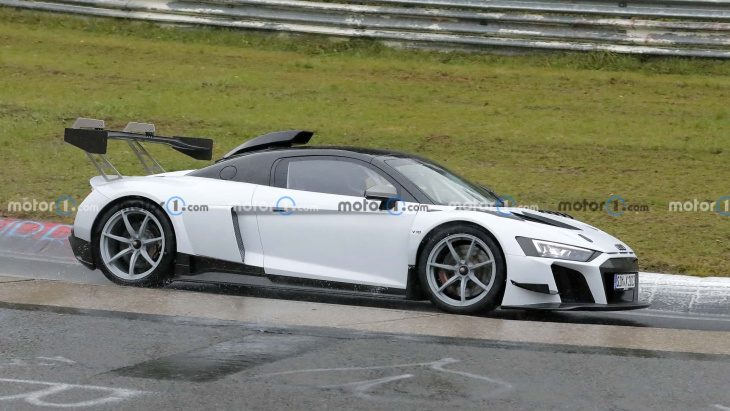 Ce prototype d'Audi R8 pourrait être une GT3 homologuée pour la route