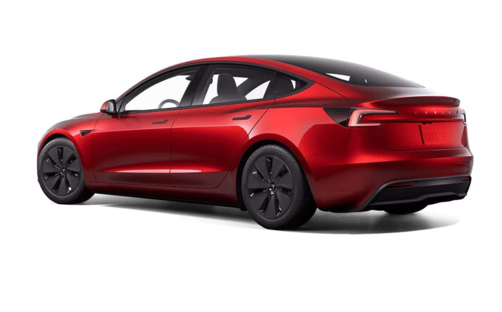 La Tesla Model 3 disponible uniquement en 3 couleurs en France