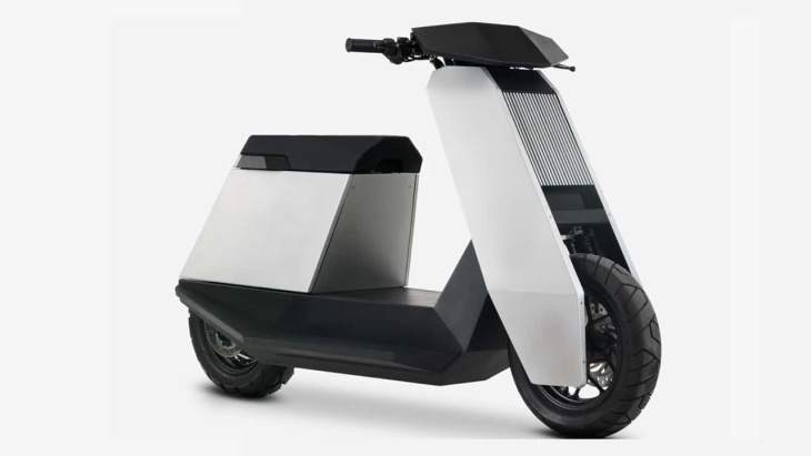 Voici le scooter électrique inspiré du Tesla Cybertruck