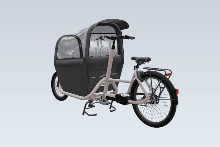deux-roues, vélo, decathlon elops f900e : décathlon révèle un vélo cargo plus habitable qu’un suv