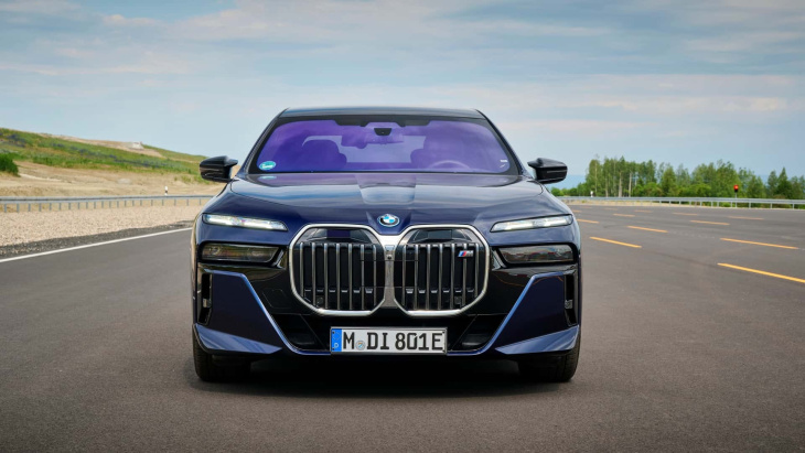 Les haricots spéciaux de la BMW i7 à conduite autonome de niveau 3