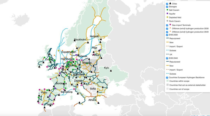 hydrogène : le premier gazoduc européen part des pays-bas