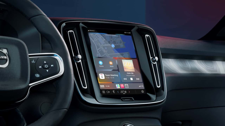 Volvo conservera l'Apple CarPlay et Android Auto dans ses futurs modèles