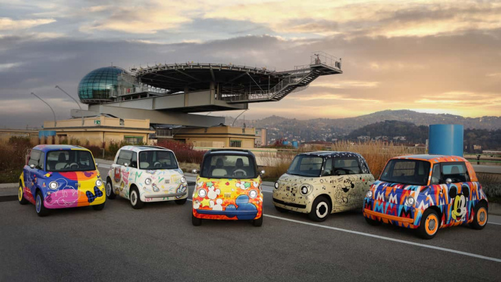 Disney colore la Fiat Topolino en hommage à Mickey Mouse
