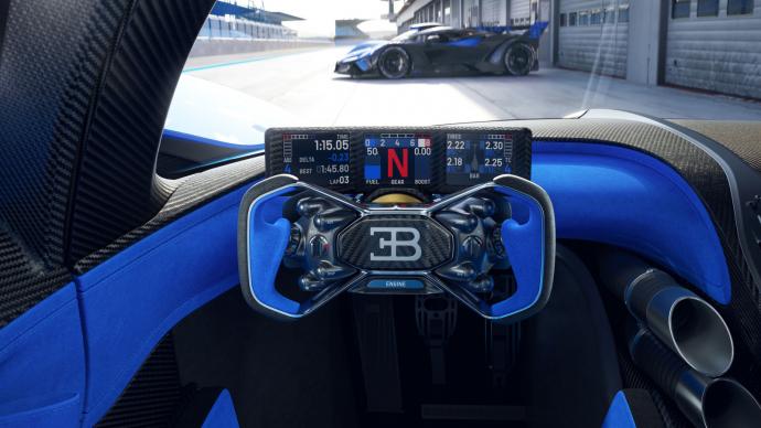 La Bugatti Bolide révèle son somptueux intérieur