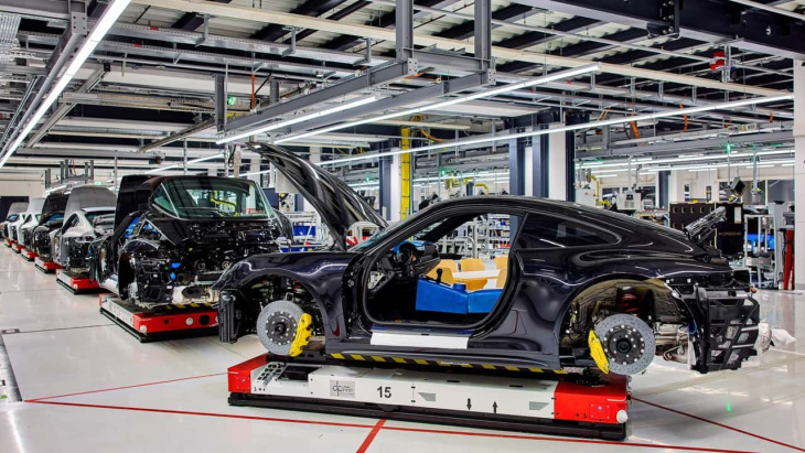 Porsche prépare son usine pour la construction de véhicules électriques