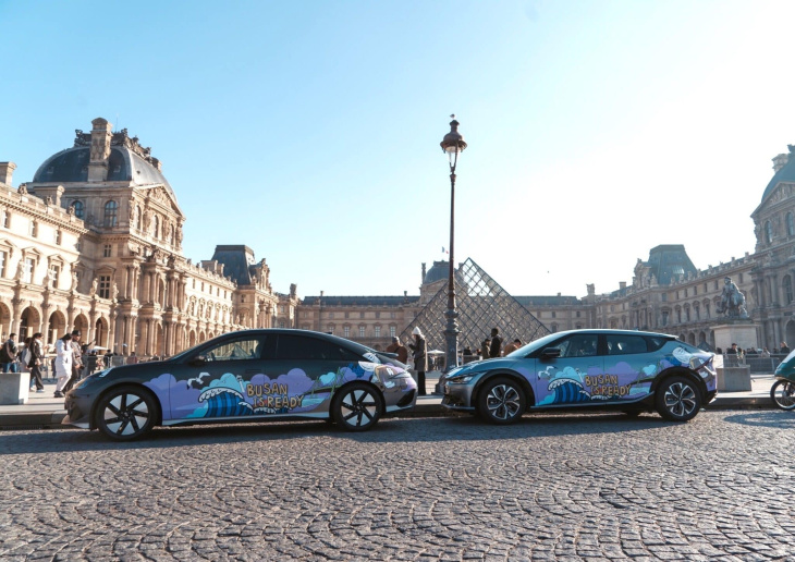 Que font ces drôles de Hyundai Ioniq 6 et Kia EV6 dans Paris ?
