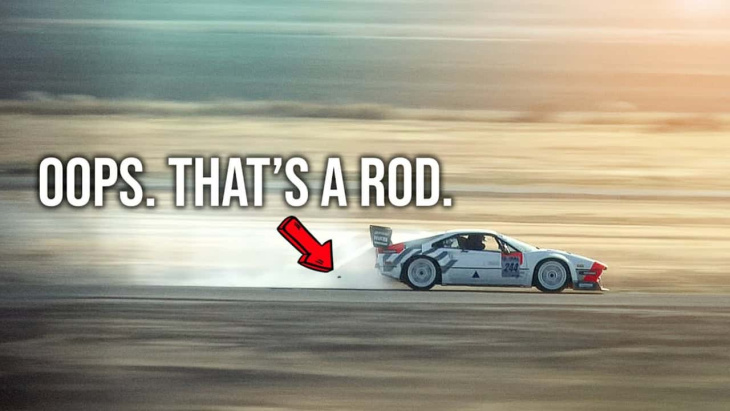 Vidéo - Cette Ferrari customisée explose son moteur Honda sur la piste