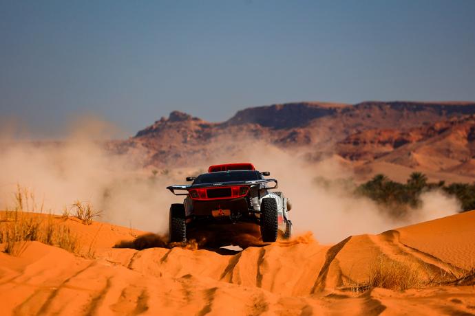 Le nouveau Audi RS Q e-tron est prêt pour le Dakar