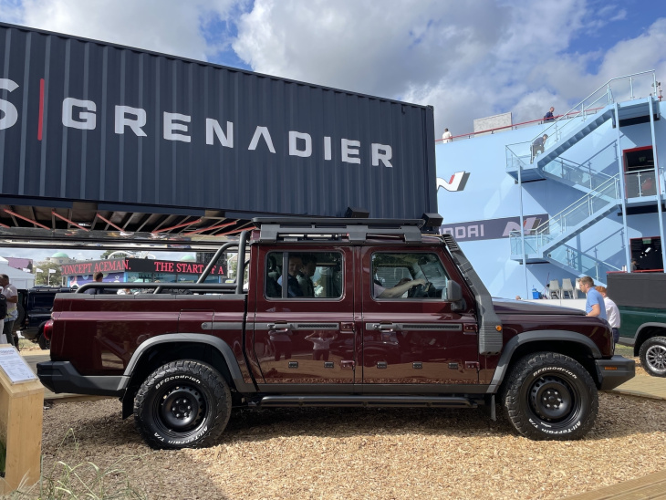 grenadier pick-up quartermaster, ineos, grenadier, le pick-up ineos quartemaster (2024) encore plus cher que le grenadier