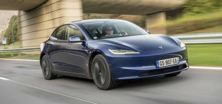 Tesla Model 3 restylée : essai en hiver et dans le froid de la berline électrique la plus vendue en France