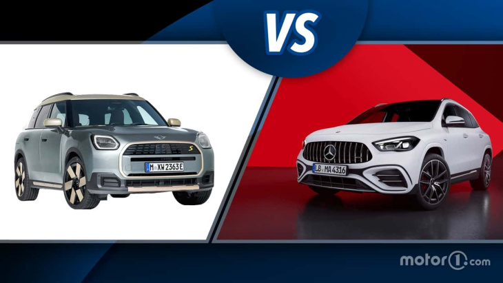 MINI Countryman vs Mercedes GLA, le face-à-face des crossovers compacts