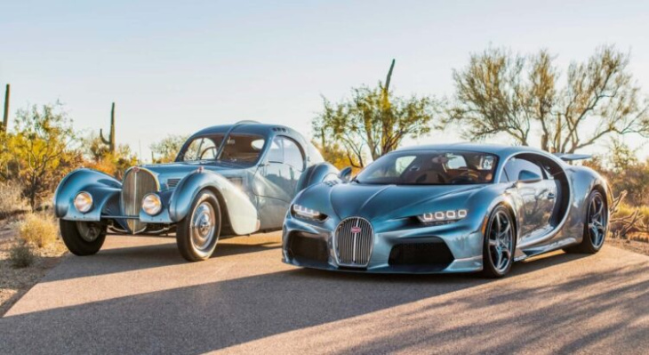 Cette superbe Bugatti Chiron s’inspire de la légendaire Type 57