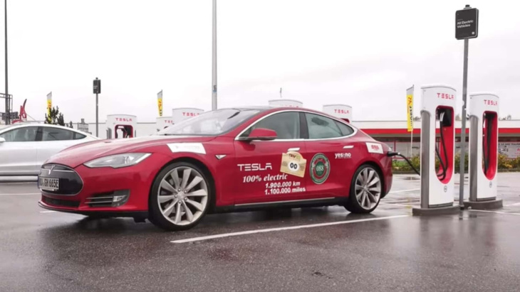 Cette Tesla Model S de 1,9M de km en est à son 14e moteur et à sa 3e batterie