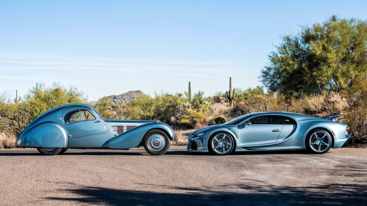 Cette Bugatti Chiron de folie est inspirée de la légendaire Type 57
