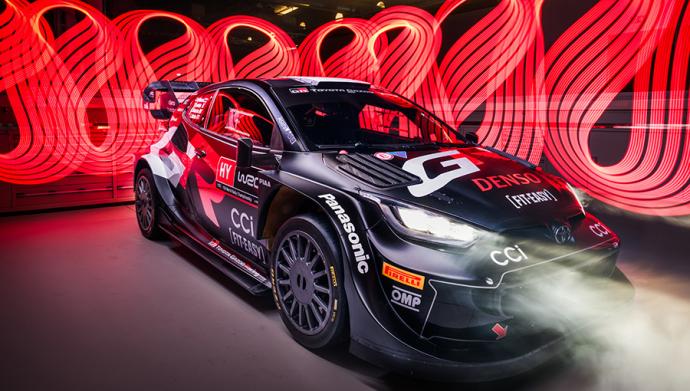 Toyota GR dévoile ses livrées noires pour le WRC et WEC 2024