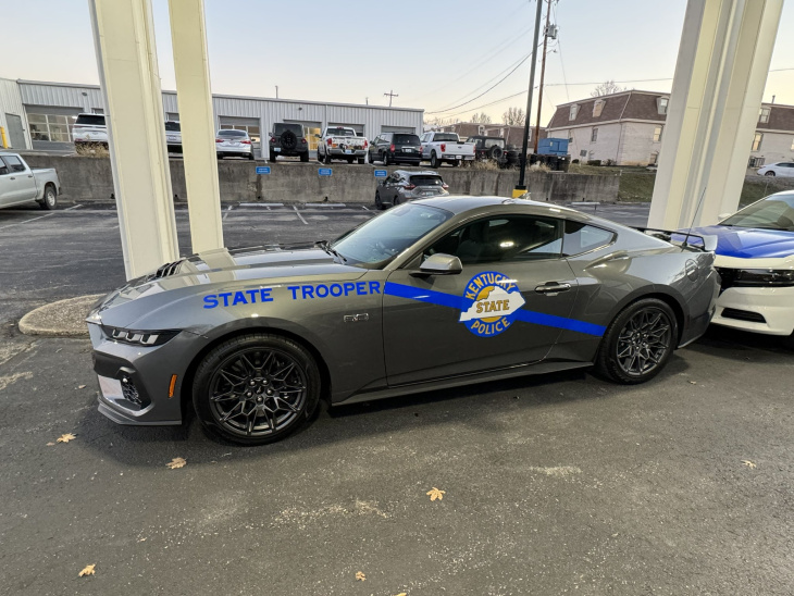 Ford Mustang GT 2024 : nouvelle recrue des policiers du Kentucky