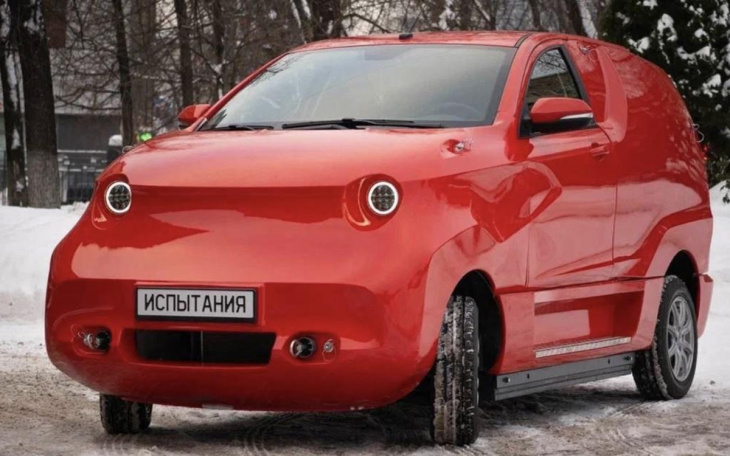 la 1re voiture électrique russe ferait passer la fiat multiplat pour un top modèle
