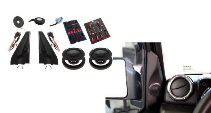 Un kit 2 voies “plug and play” pour le Suzuki Jimny chez Option Audio