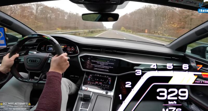 VIDEO - À bord d'une Audi RS7 préparée, il s'envoie en enfer sur l’autobahn !