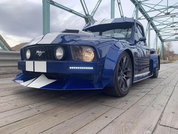 insolite, préparation / tuning, pick-up, ford, mustang, ford mustang truck gt-100 : le pick-up ultime ?