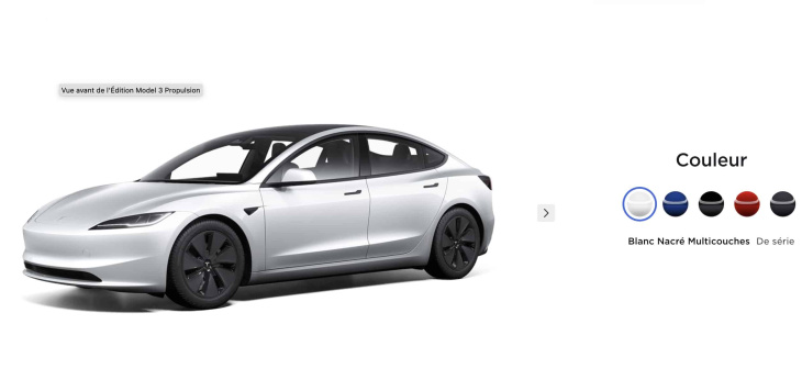Cette vidéo dit tout des choix de couleurs de la Tesla Model 3