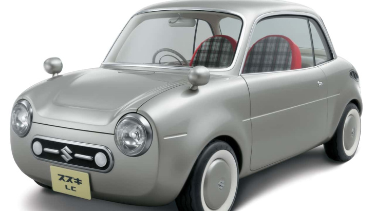 La petite Suzuki de 2005 : un peu Fiat 850 et un peu MINI
