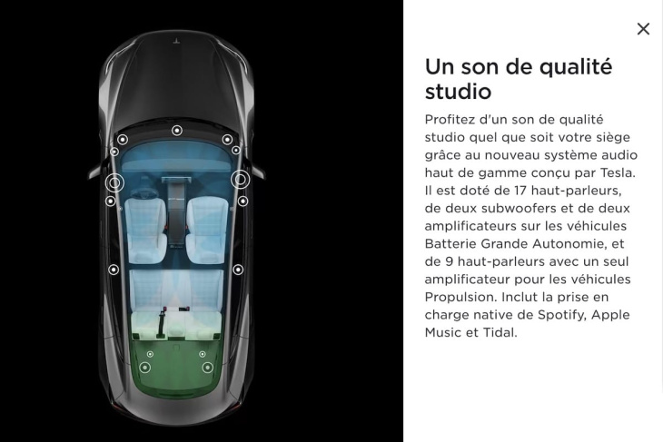 Tesla dégraderait le système audio de ses Model 3 et Y