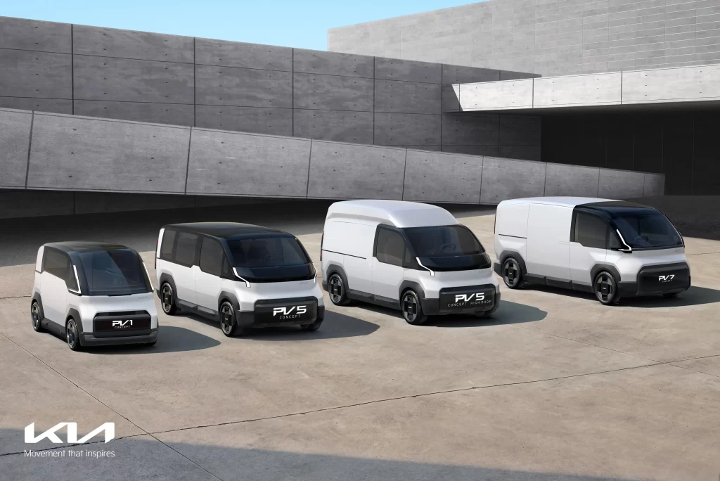 Kia construira des véhicules électriques commerciaux flexibles
