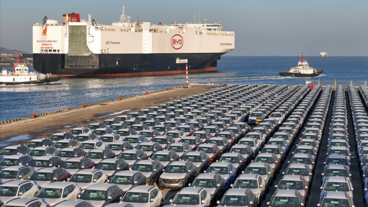 Le chinois BYD dispose désormais de son propre cargo pour exporter ses voitures électriques vers l'Europe