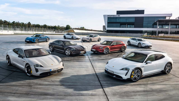 Les ventes de la Porsche Taycan ont atteint un nouveau record au quatrième trimestre 2023