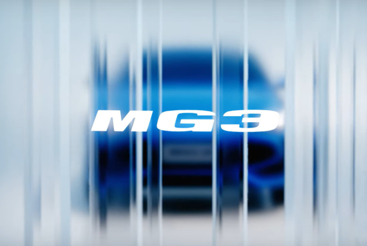 La future MG3 joue à cache-cache
