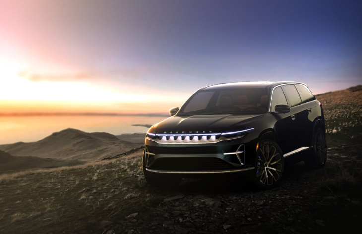 la future jeep électrique à l’autonomie xxl envoie du lourd pour concurrencer le range rover électrique