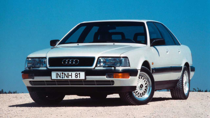 L'Audi V8 , la première 