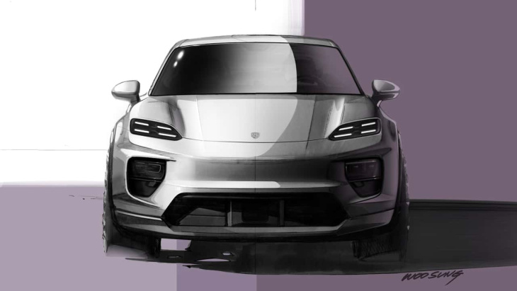 Porsche Macan : nouvelles images de l'avant et de l'arrière
