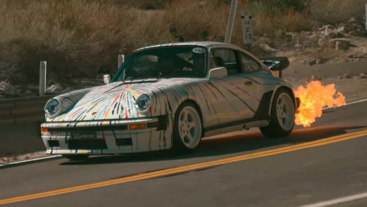 Cette Porsche 911 cache un moteur de F1 des années 1980
