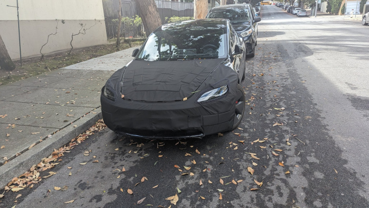 La Tesla Model 3 Performance restylée a été aperçue