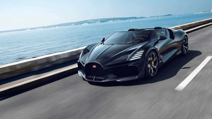 Quelqu'un essaie de vendre une Bugatti Mistral pour 8,5 millions d'euros.